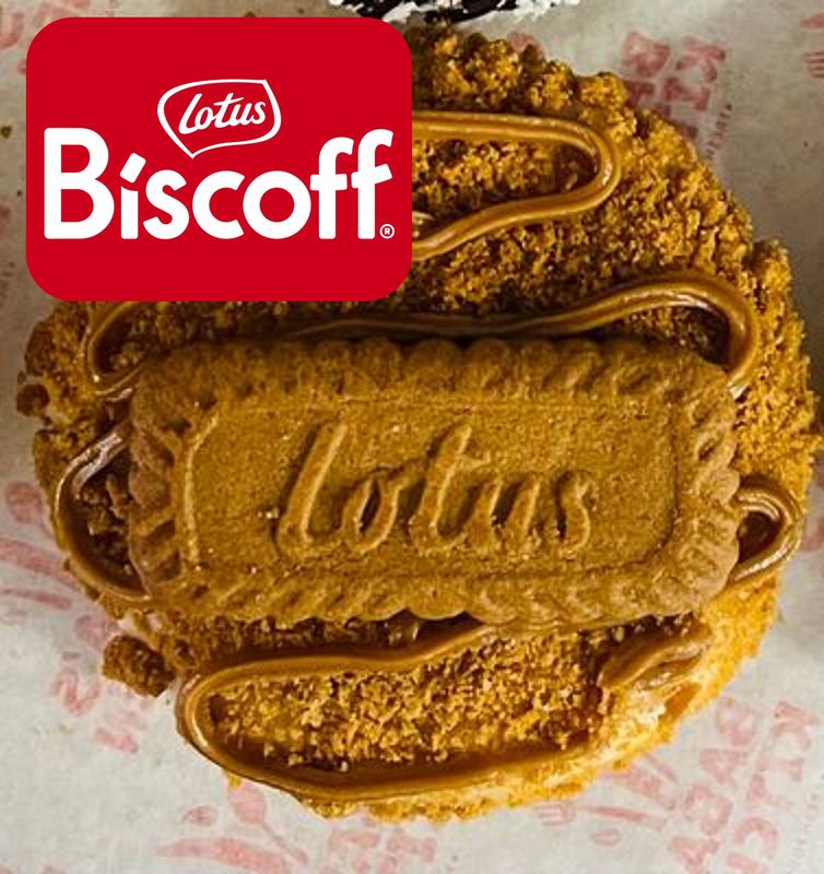Lotus Biscoff Doughnut
