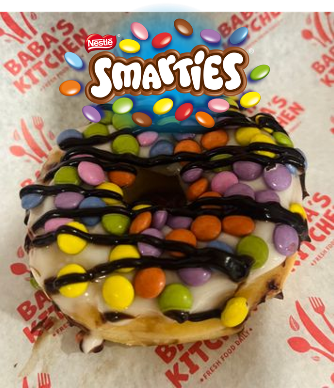 Smarties Doughnut