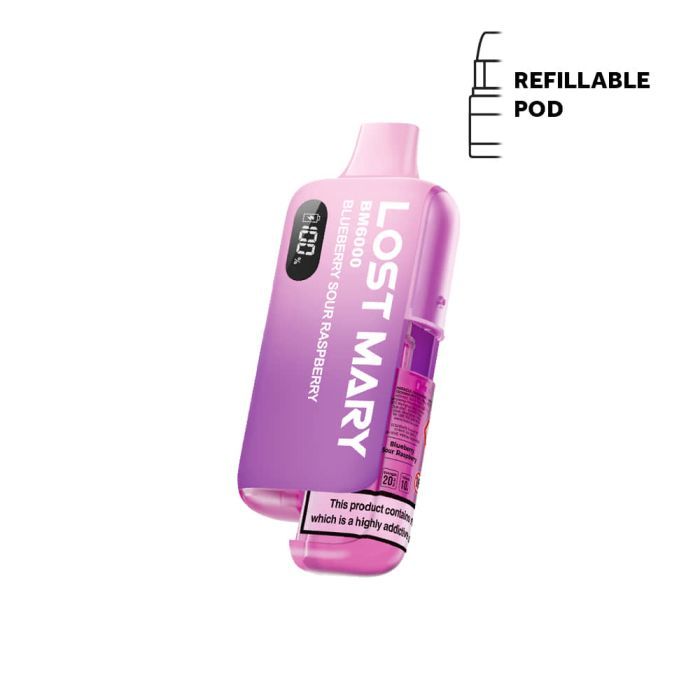 Lost Mary BM600 Kit Blueberry Sour Raspberry