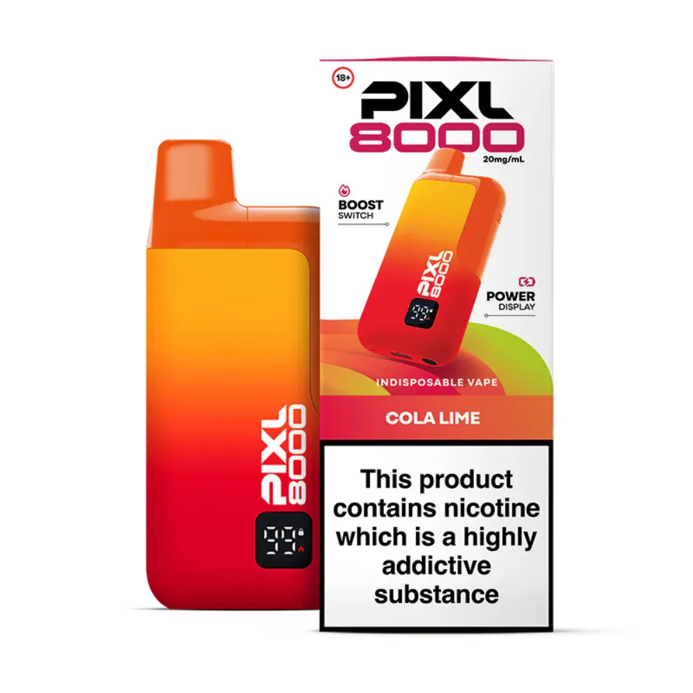 PIXL 8000 XL 20mg Cola Lime