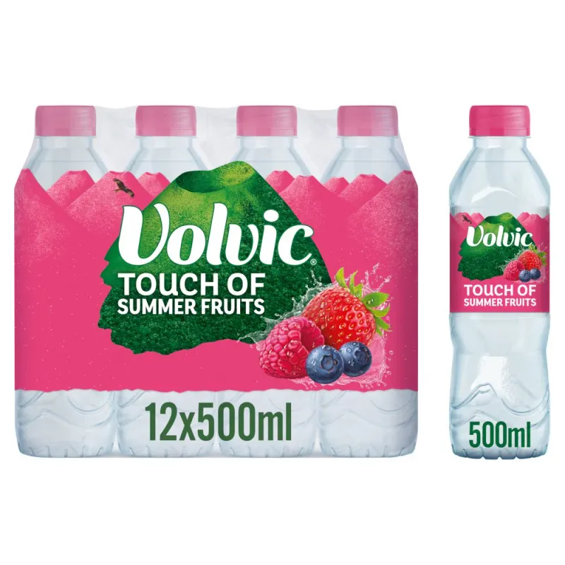 SAVER DEAL Volvic Summer Fruits 12x500ml