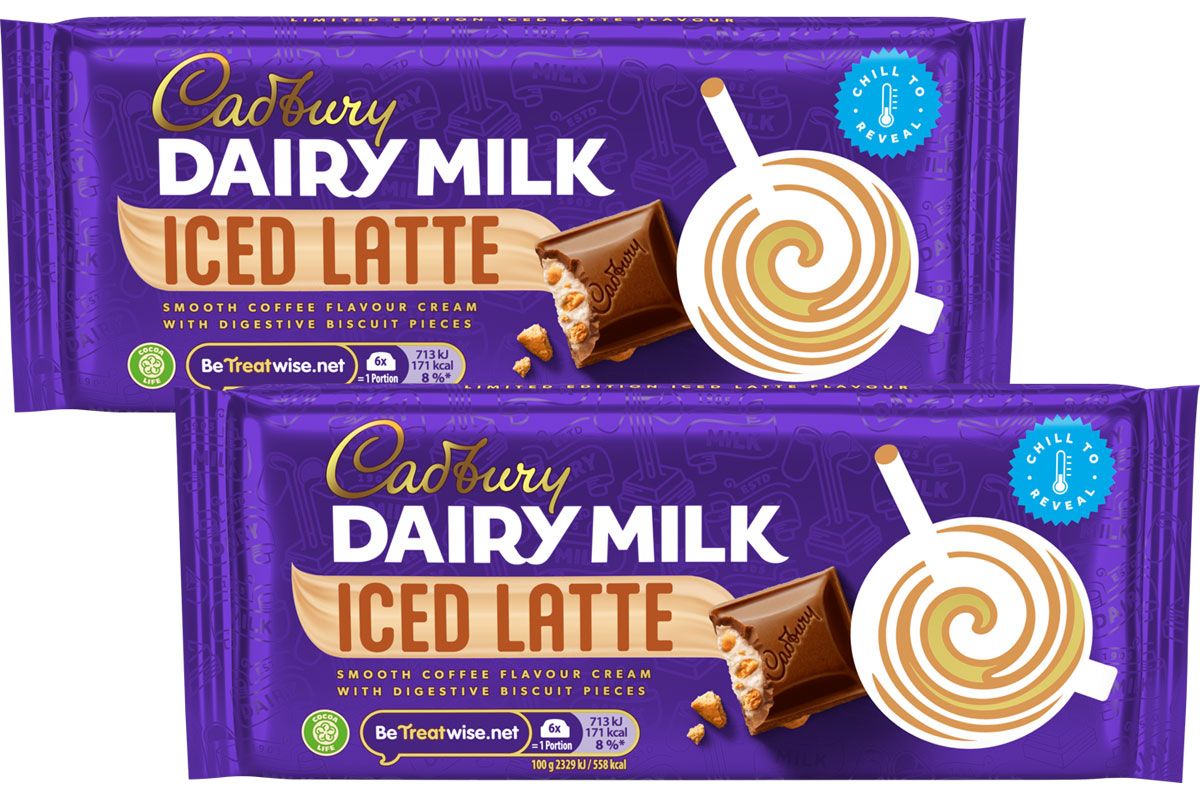 NEW Cadbury Dairy Milk Iced Latte 123g