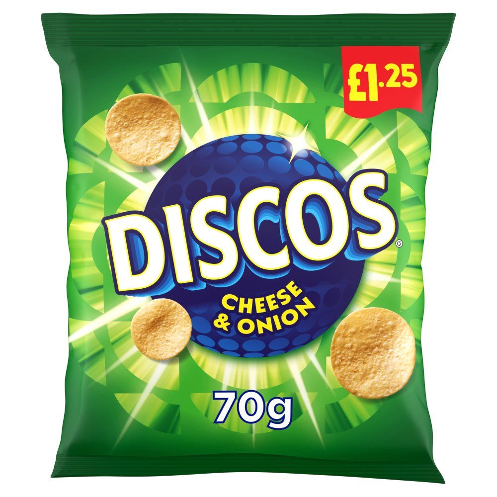Discos Cheese &amp; Onion 70g