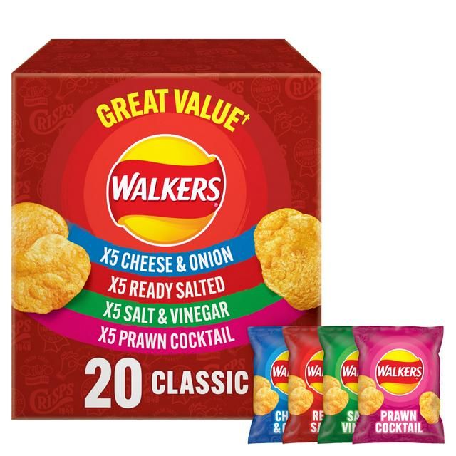 SAVER DEAL Walkers Classic Variety 20pk