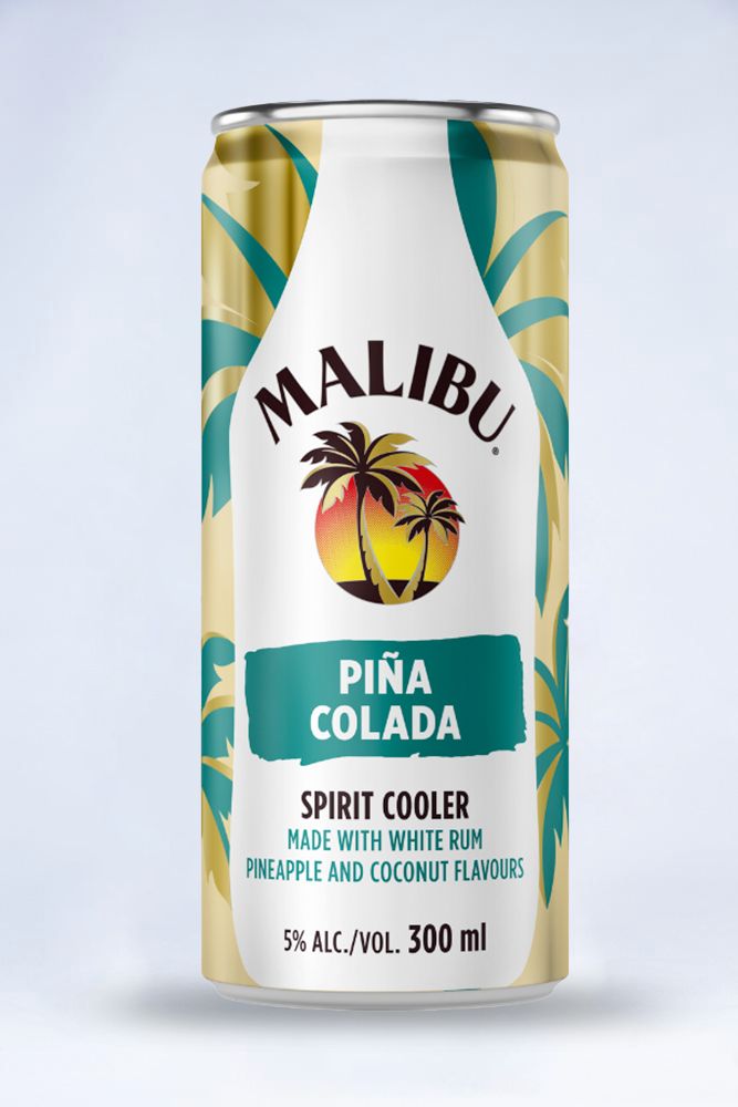 NEW Malibu Pina Colada 250ml