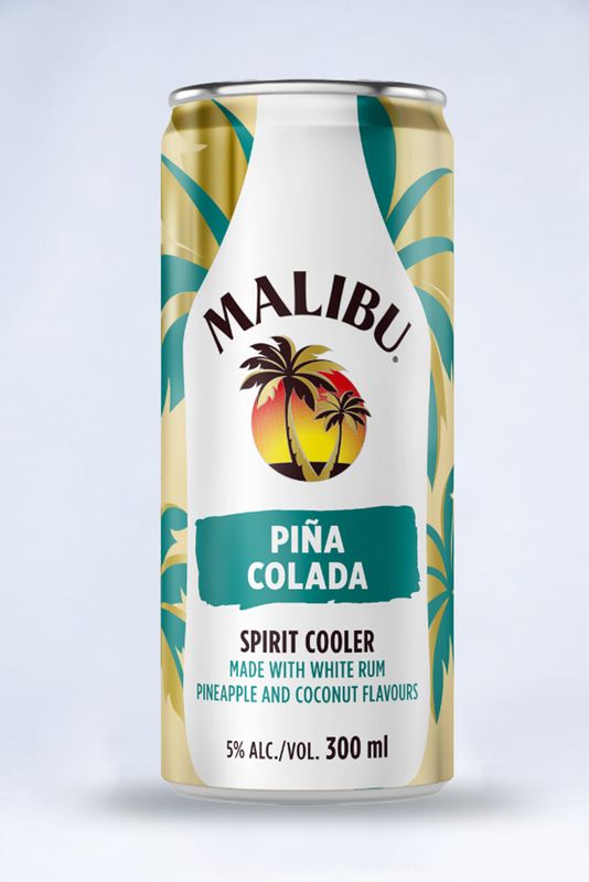 NEW Malibu Pina Colada 250ml