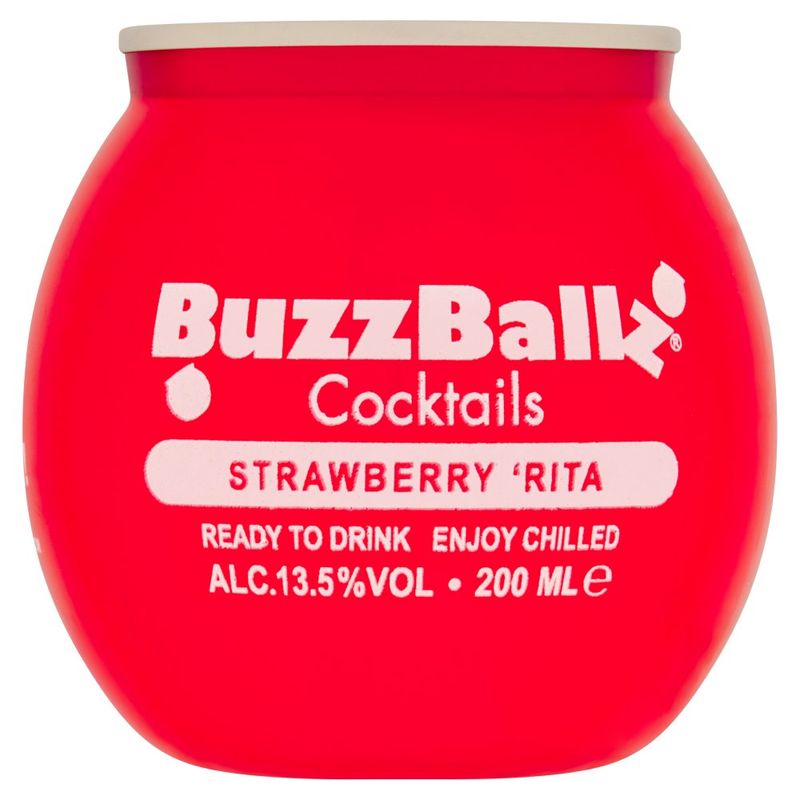 NEW Buzzballz Strawberry Margarita 200ml 13.5%