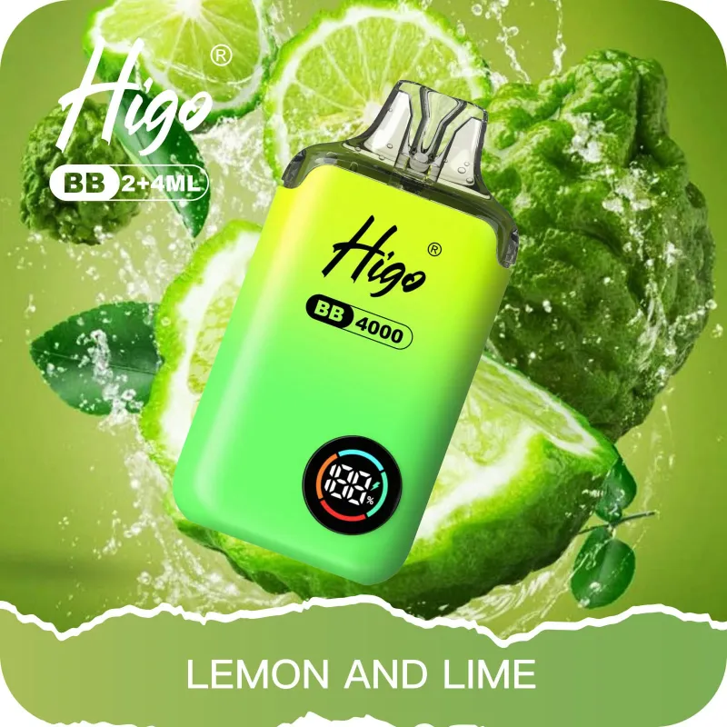 Higo BB 4000 Puffs Device Lemon &amp; Lime