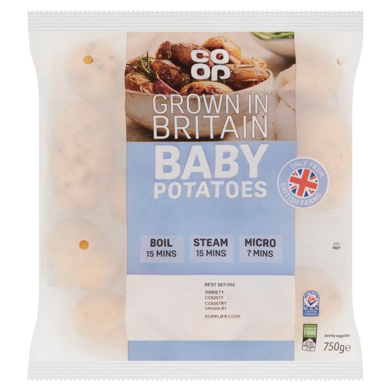Coop Irresistible Baby Potatoes 750g