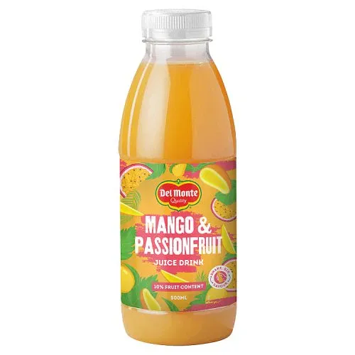 Del Monte Mango &amp; Passionfruit Juice Drink 500ml