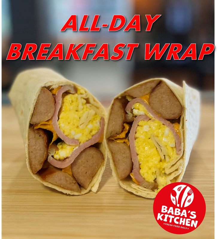 NEW All-Day Breakfast Wrap (Toasted)
