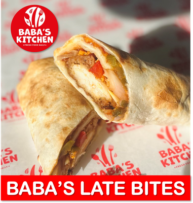 NEW Baba&#39;s Late Bites (Served After 2pm)