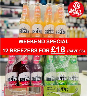BREEZER 12PK £18