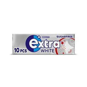Extra White Sugar Free Chewing Gum 10 Pieces 14g