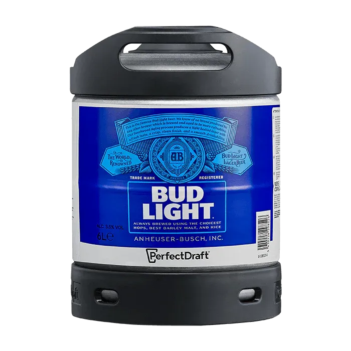 Bud Light 6L Perfect Draft Keg