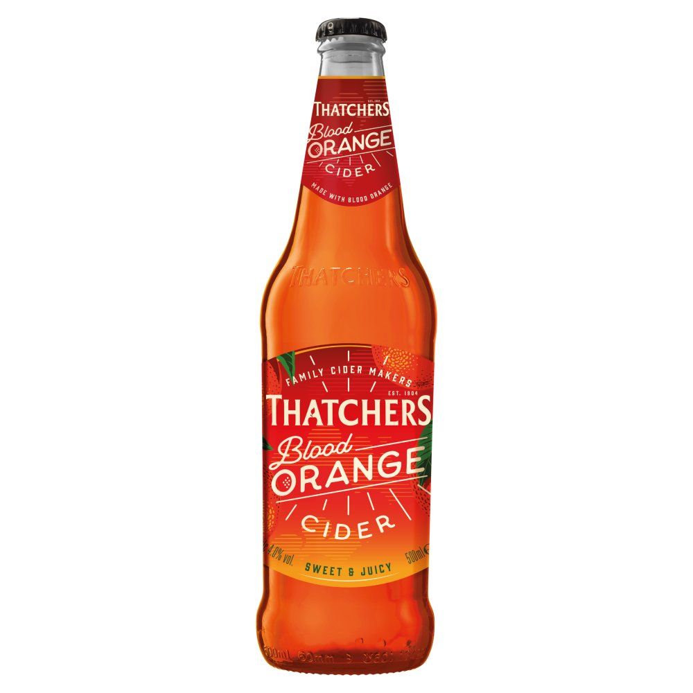 NEW Thatcher&#39;s Blood Orange Cider 500ml