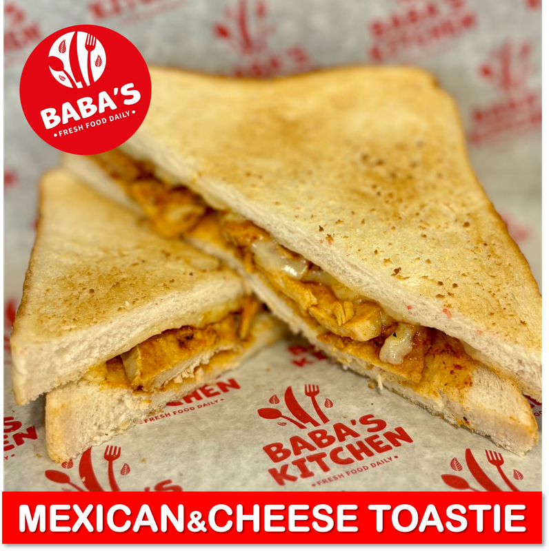 Mexican Chicken &amp; Cheese Toastie