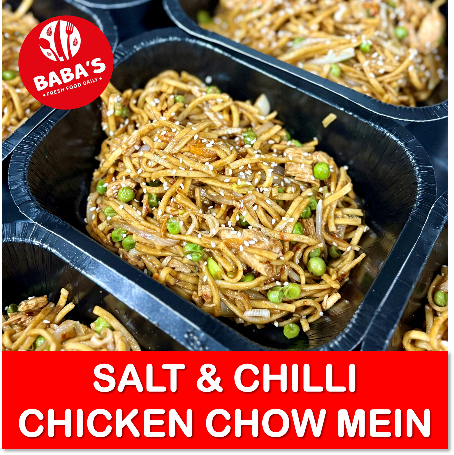 NEW Homemade Salt &amp; Chilli Chicken Chow Mein