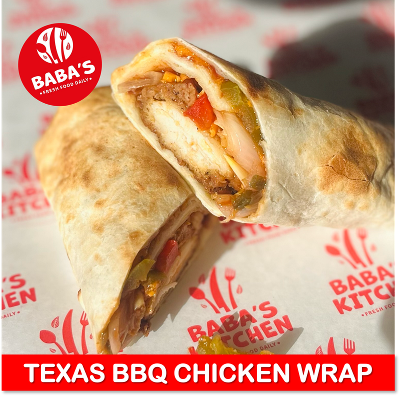 Texas BBQ Chicken Wrap (Toasted)