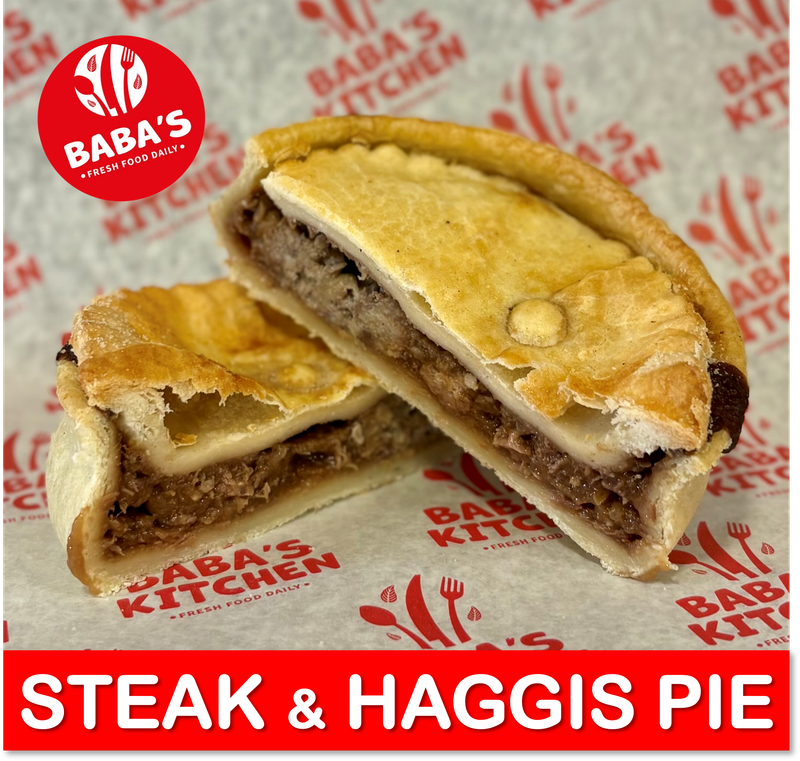 NEW Steak &amp; Haggis Pie