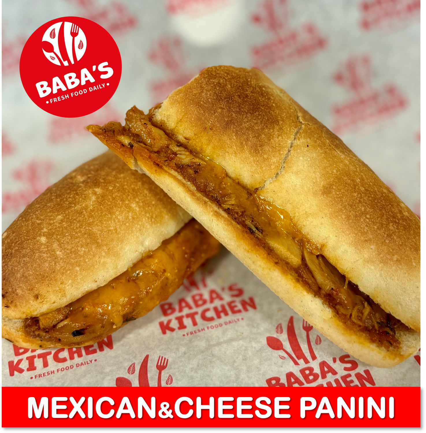Mexican Chicken &amp; Cheese Panini