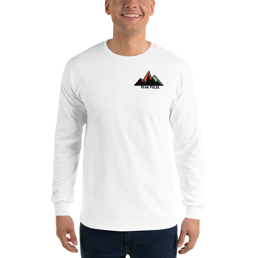 Men’s Long Sleeve Peak Pulse logo Shirt