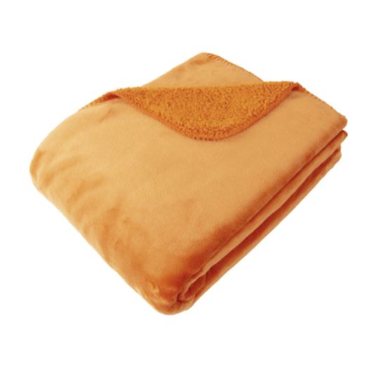 Malini Cosy Orange Throw