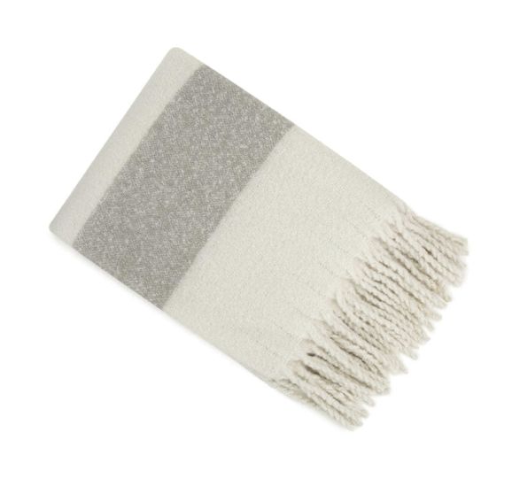 Malini Kalix Grey Throw