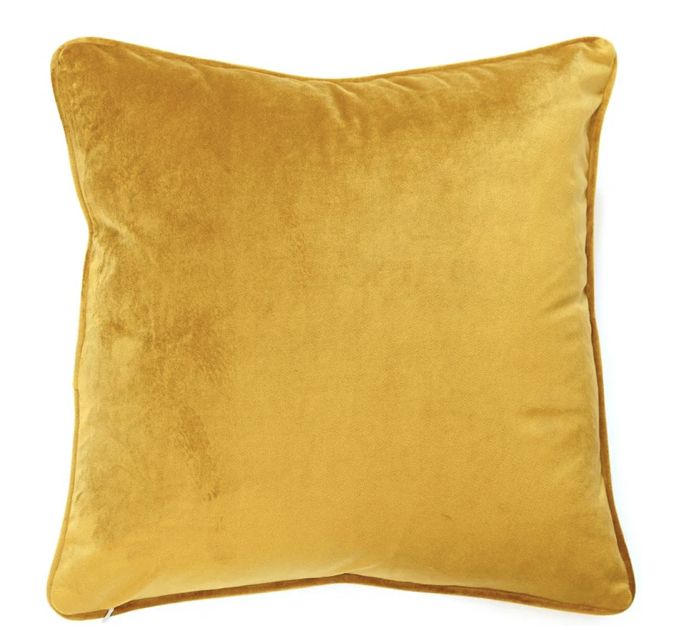 Malini Large Lux Cognac Cushion