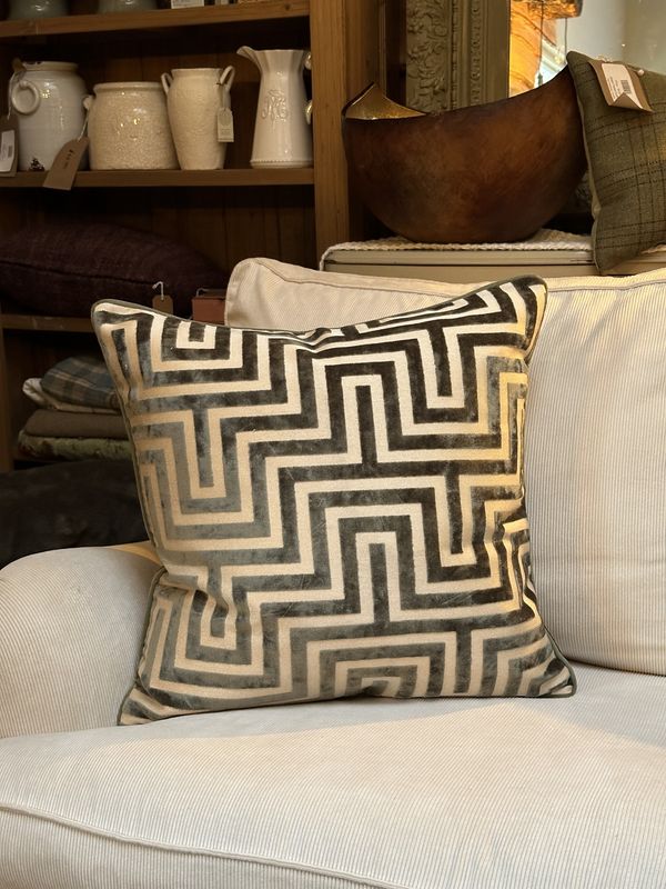 Malini Paul Moneypenny Amazing Cushion in Sage