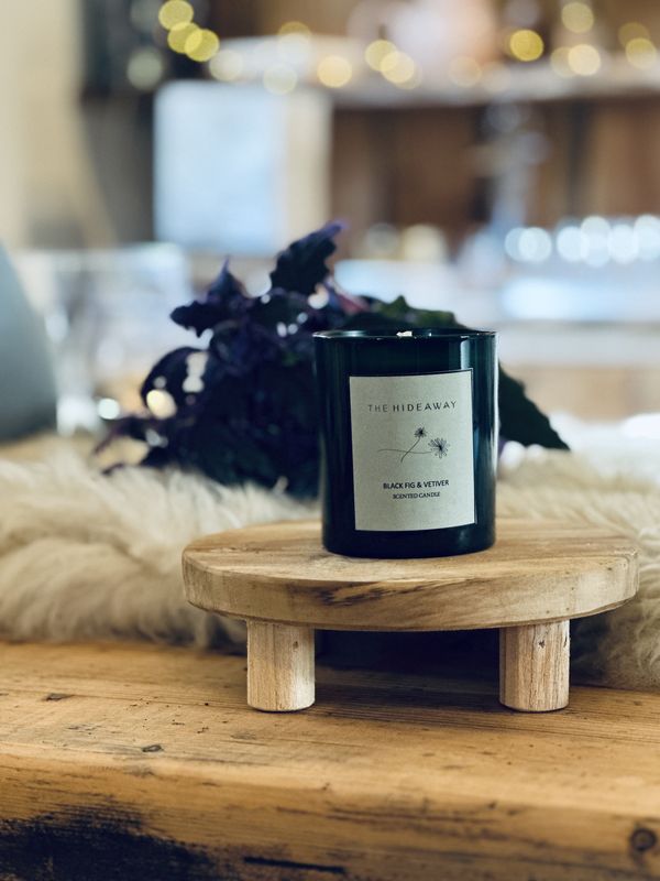 Black Fig &amp; Vetiver Hideaway Candle