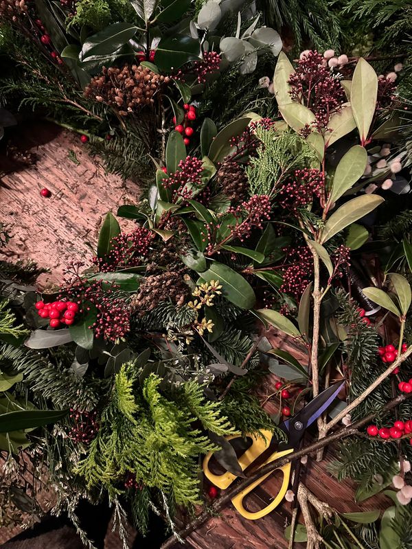 Inspired Christmas Wreath Workshop
