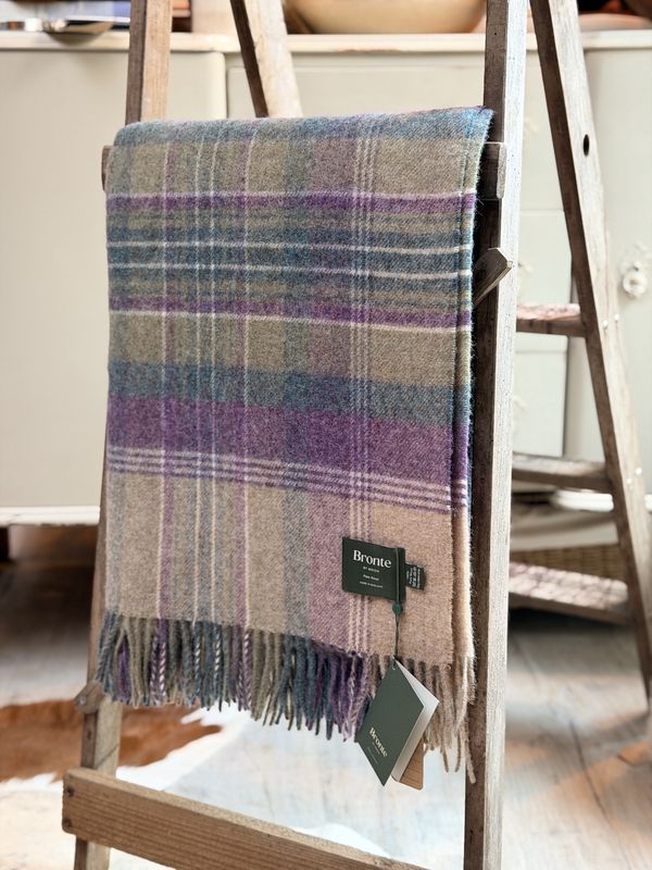 Kintyre Pure Wool Throw - Bronte by Moon