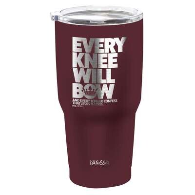 Kerusso Every Knee 30 oz Stainless Steel Tumbler