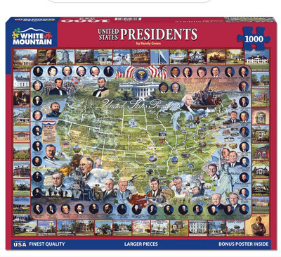 WM - United States Presidents 1000 Pieces