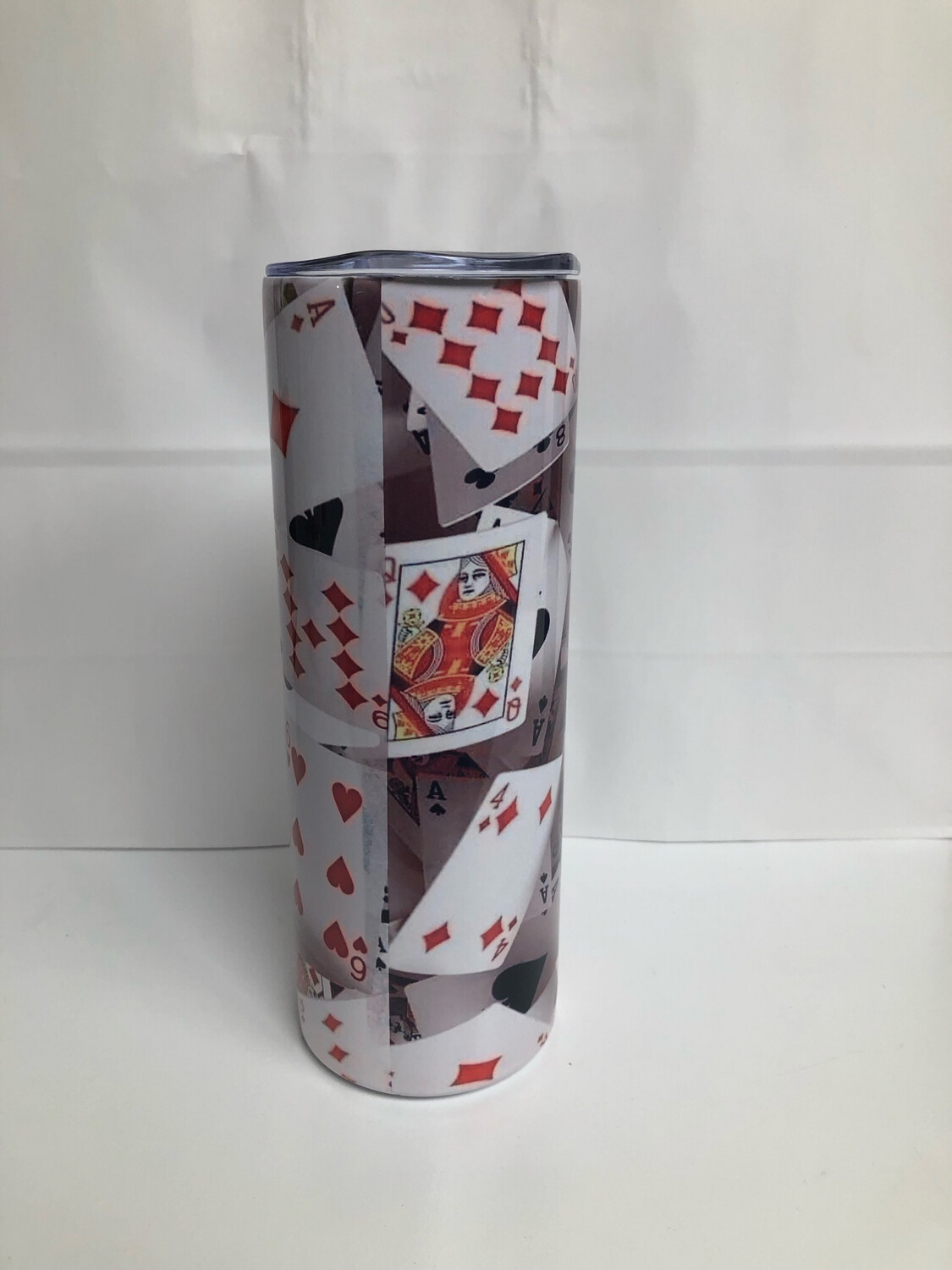 3 D Playing Cards Tumbler