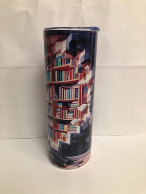 Books Broken Wall Tumbler