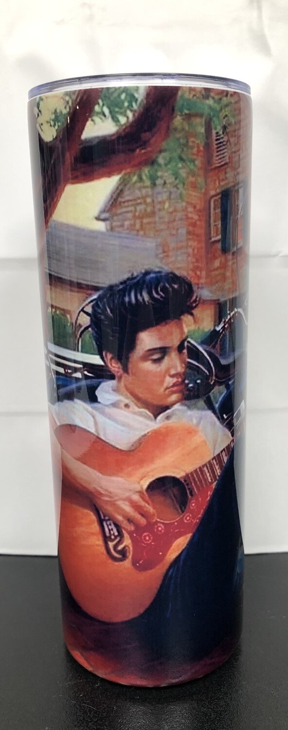 Elvis - Motorcycle Tumbler