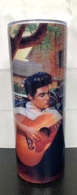 Elvis - Motorcycle Tumbler
