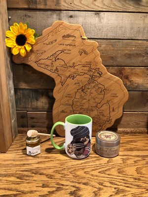 Sloth- 15 oz Coffee Mug Green