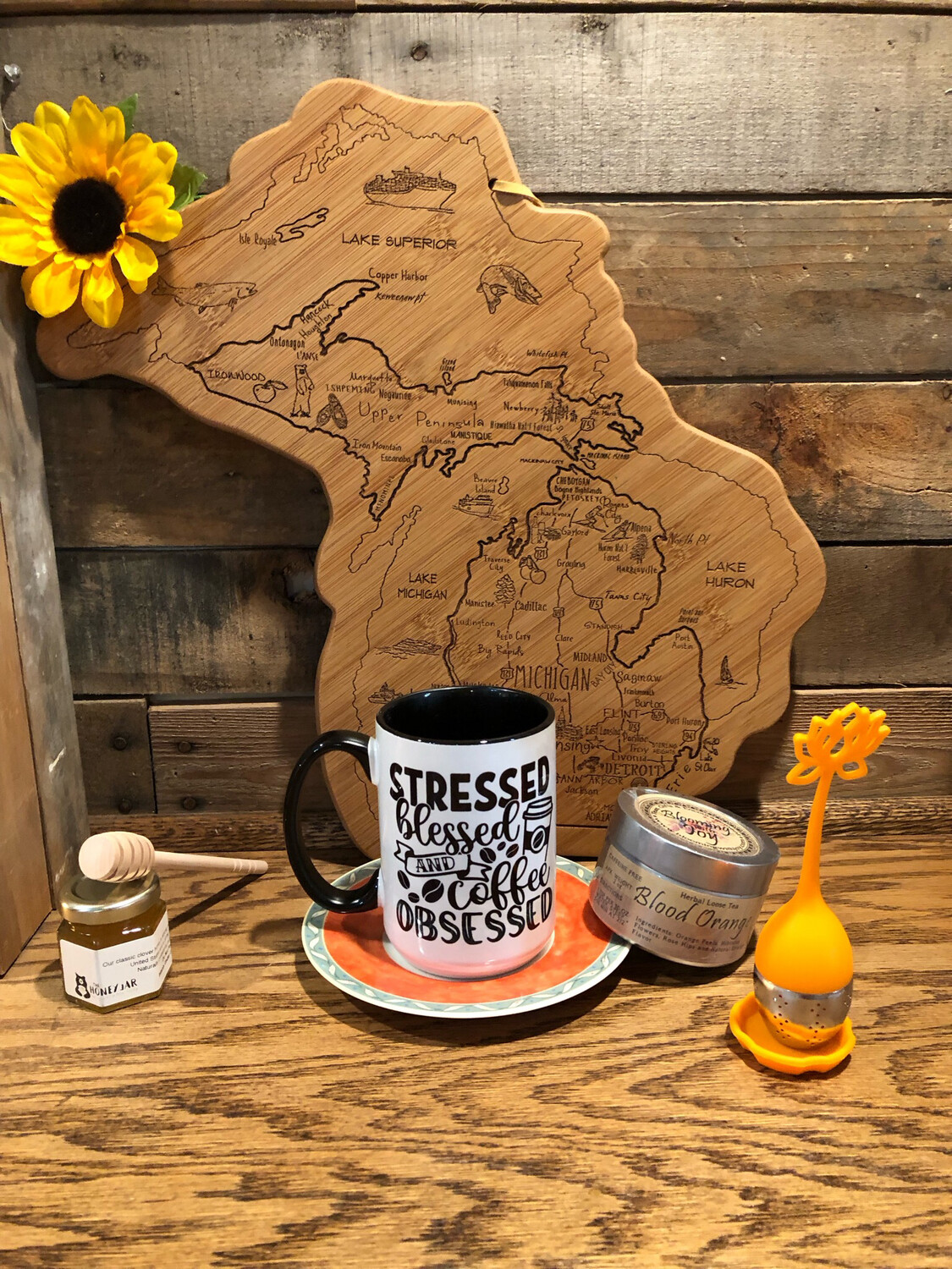 Coffee Obsessed 15 oz Coffee Mug