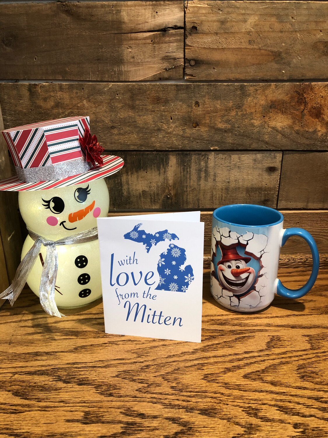 With Love From The Mitten - Blue