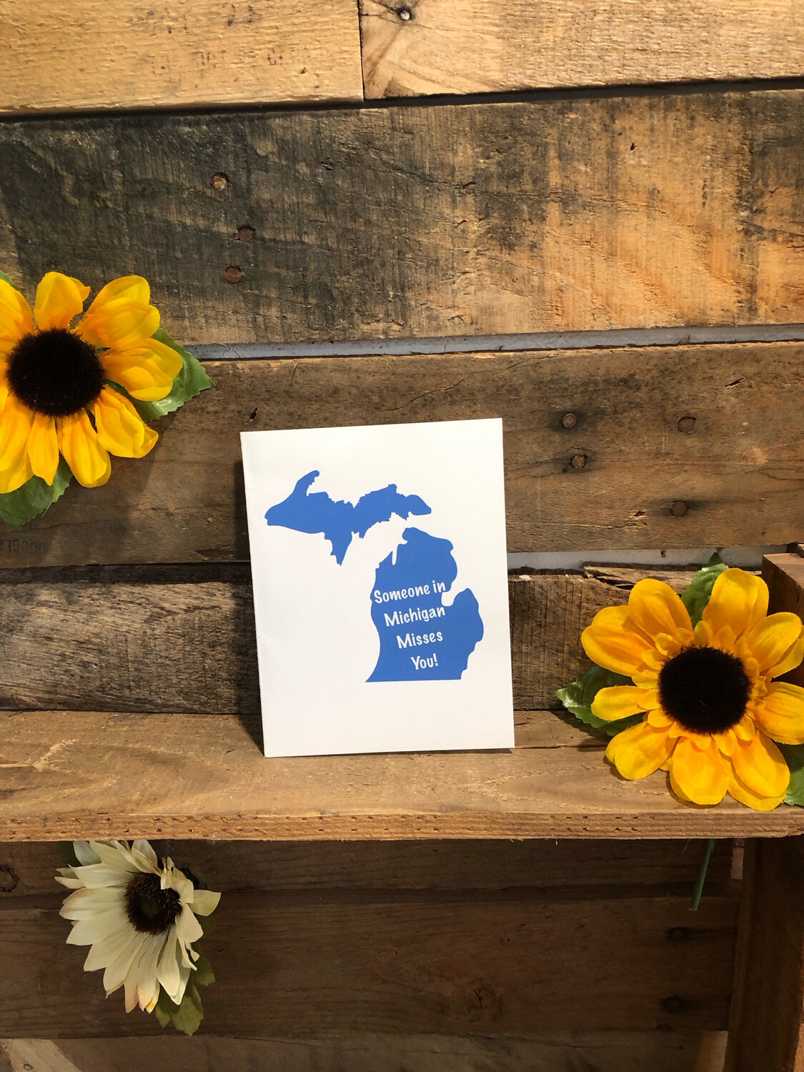 Someone in Michigan misses you – blue