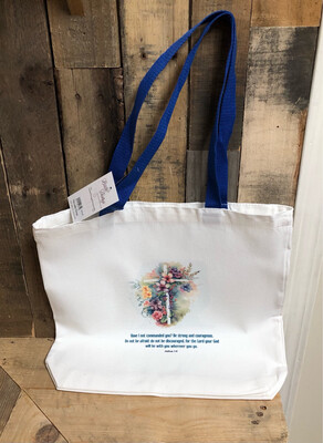 Faith Based Canvas Tote Bag