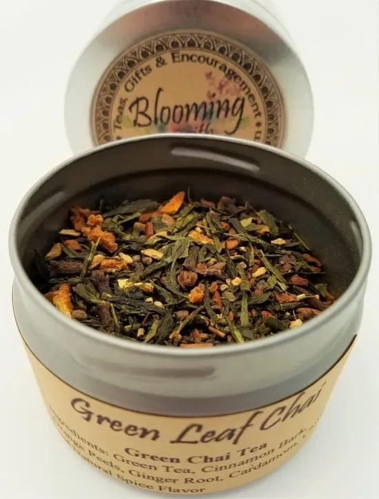 Green Loose Tea 1.5 oz - Green Leaf Chai
