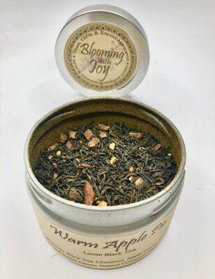 Black Loose Tea 2 oz - Warm Apple Pie