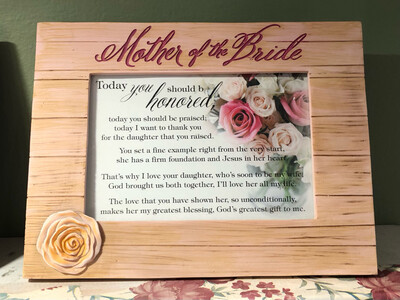 Dicksons - Mother Of The Bride Resin Photo Frame