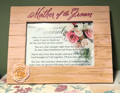 Dicksons - Mother Of The Groom Resin Photo Frame