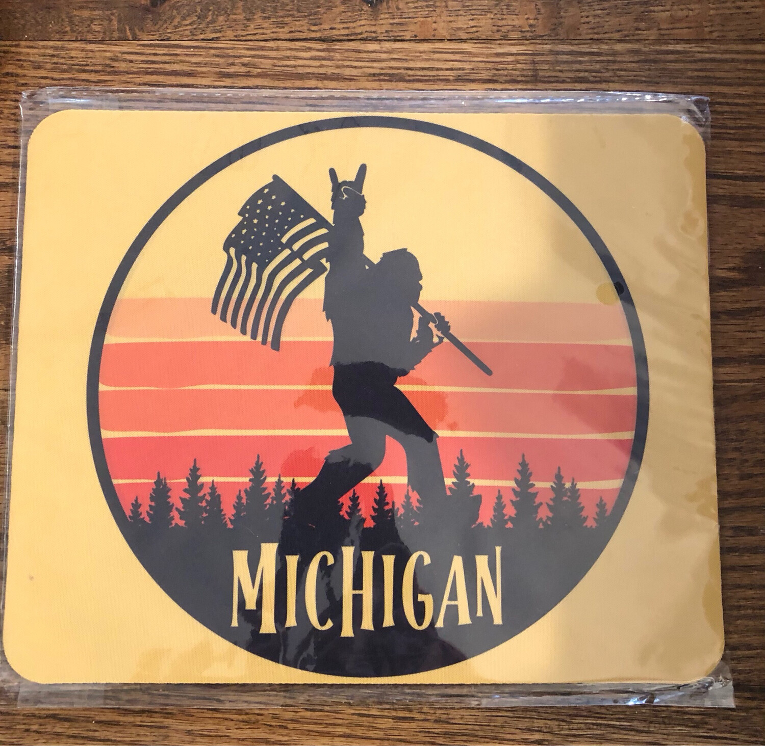 Big Foot / Michigan Yellow Mousepad