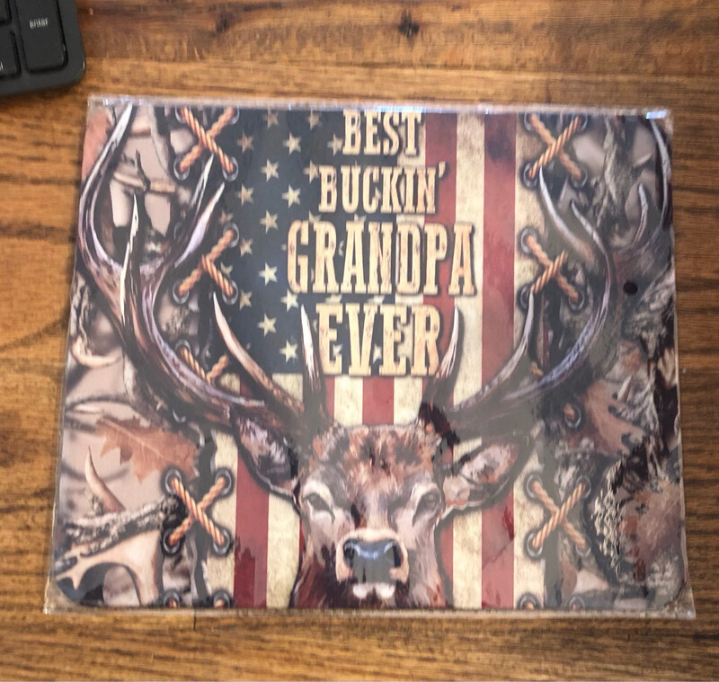 Best Buckin Grandpa Mousepad